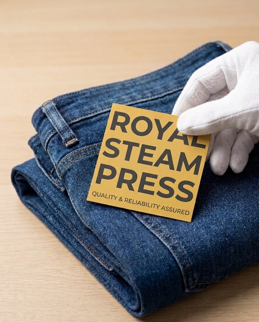 Garment finishing unit with steam pressing